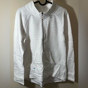 Lilly Pulitzer Cream Half-Zip Pullover
